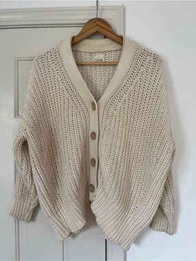 Babaa knit cotton cardigan